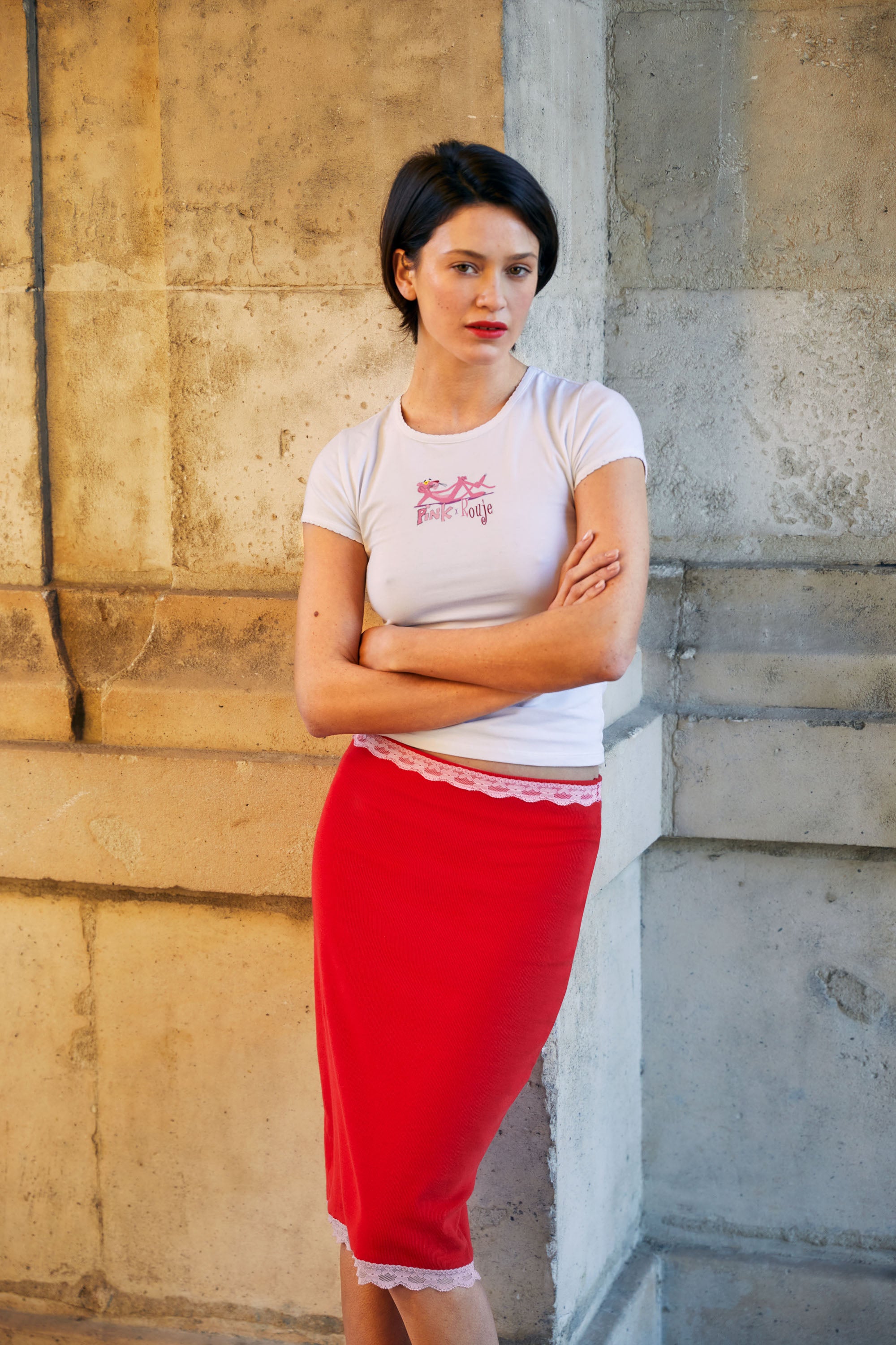 T-shirt FERGUS X LA PANTHERE ROSE T-shirt FERGUS X LA PANTHERE ROSE
