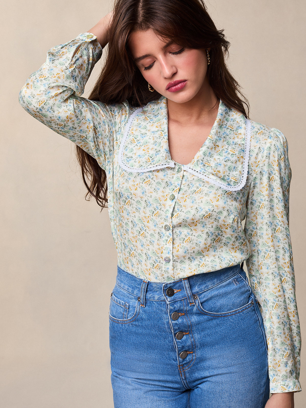 Chemise upcyclée YASNA
