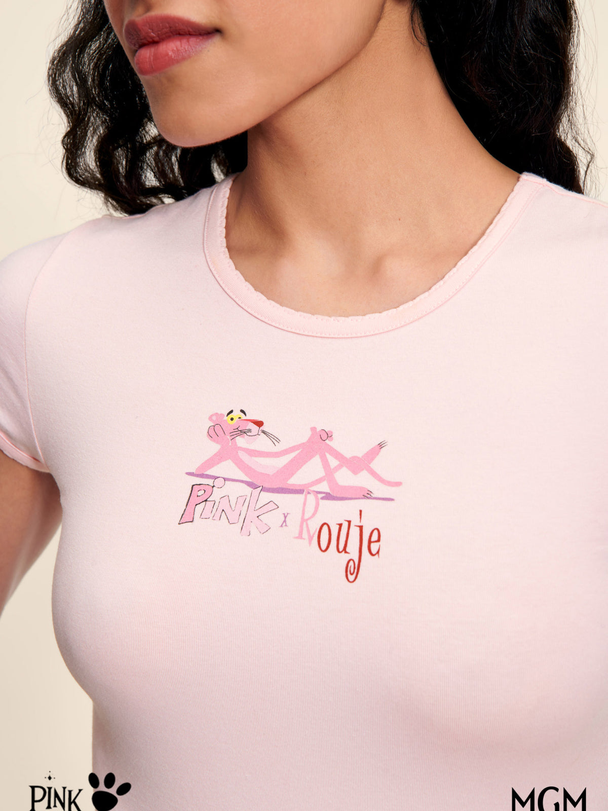 FERGUS t-shirt X PINK PANTHER