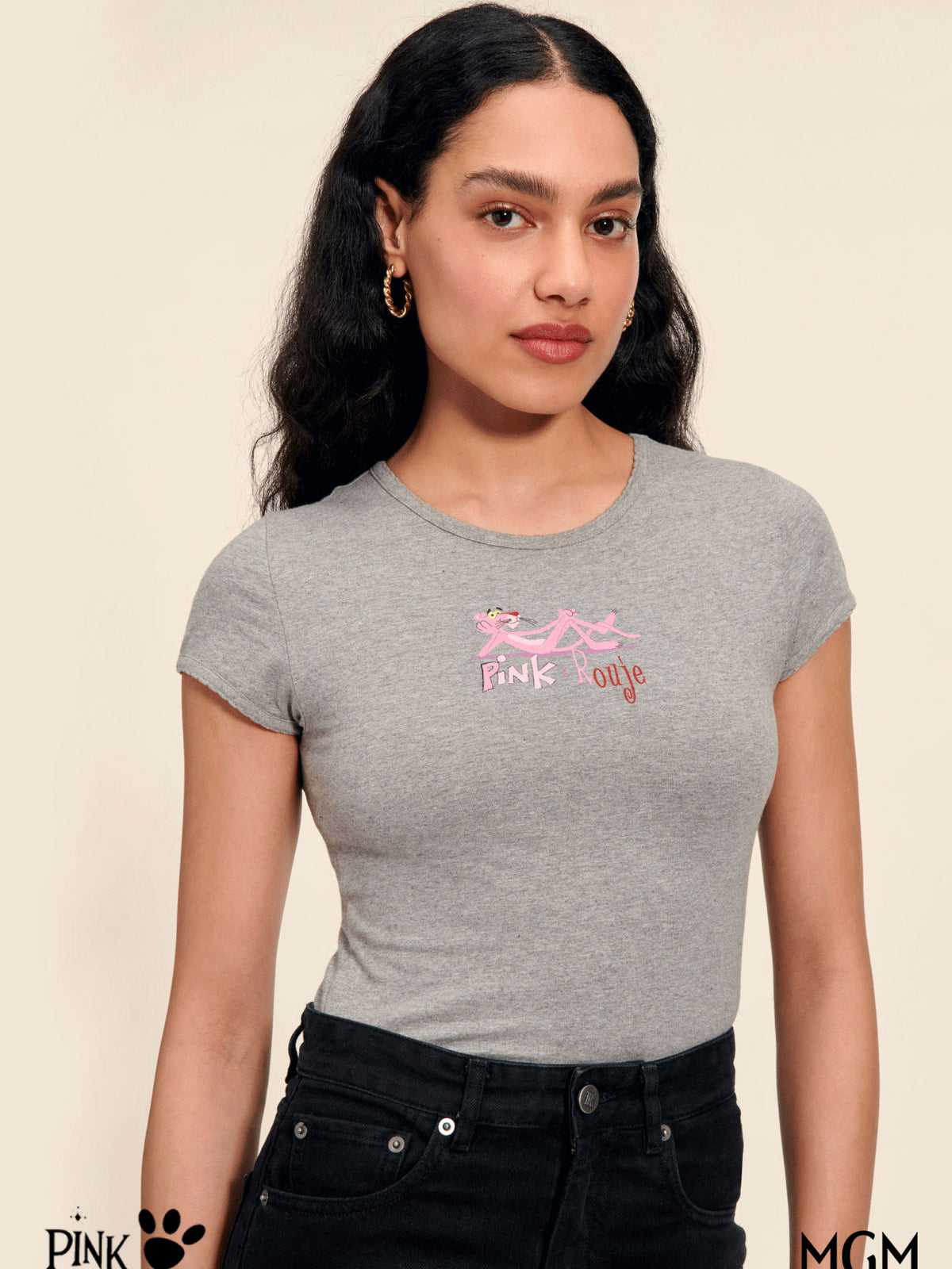 T-shirt FERGUS X LA PANTHERE ROSE