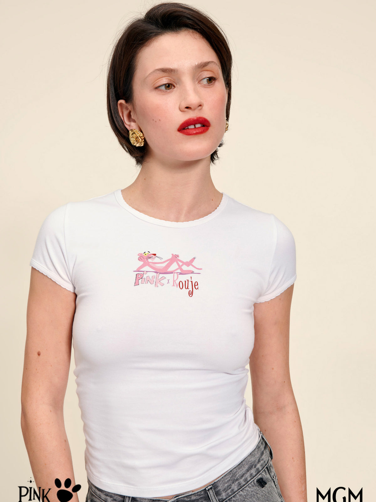 T-shirt FERGUS X LA PANTHERE ROSE