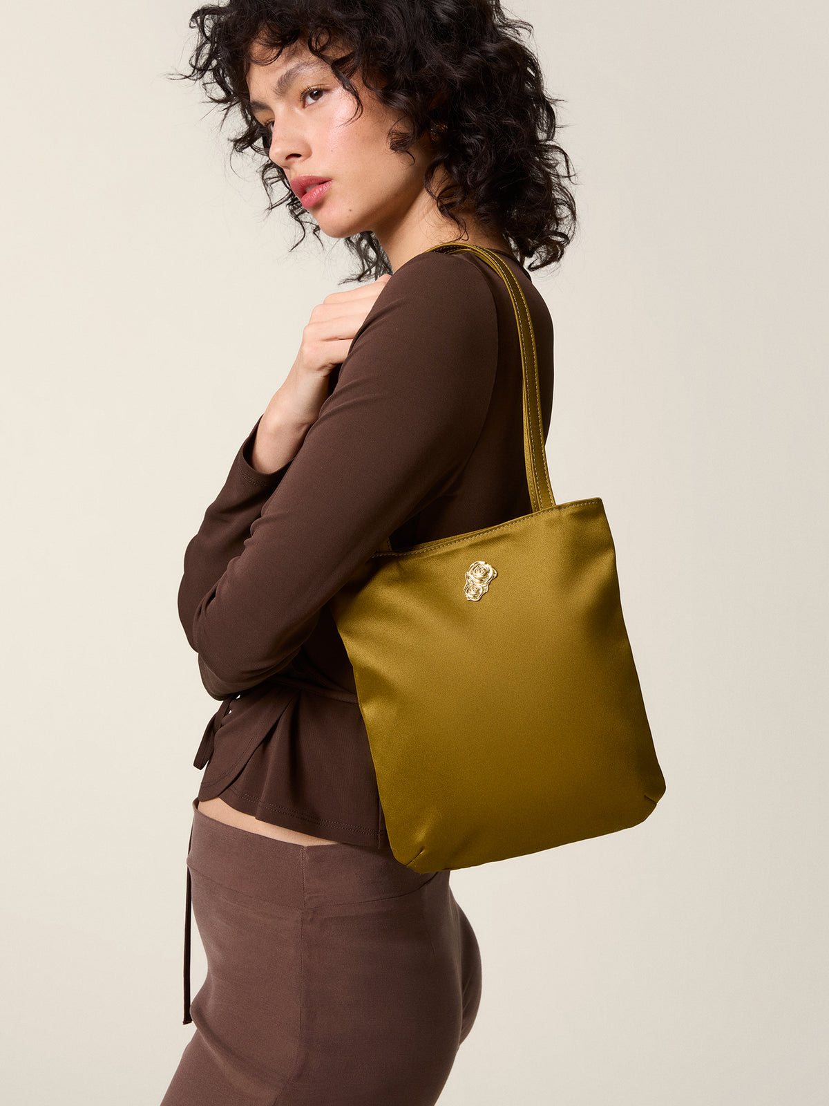 SATIN mini bag