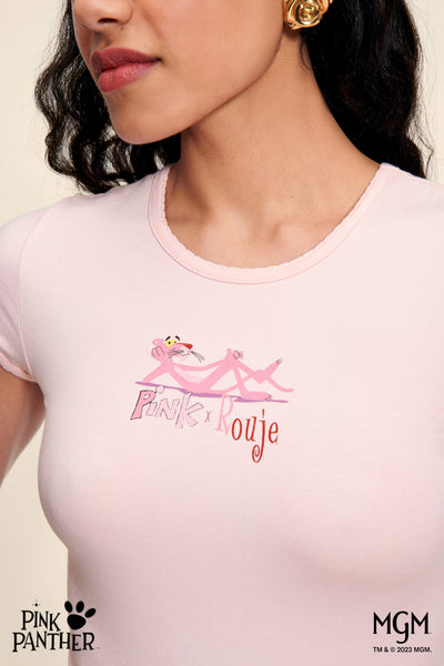 T-shirt FERGUS  x  PINK PANTHER