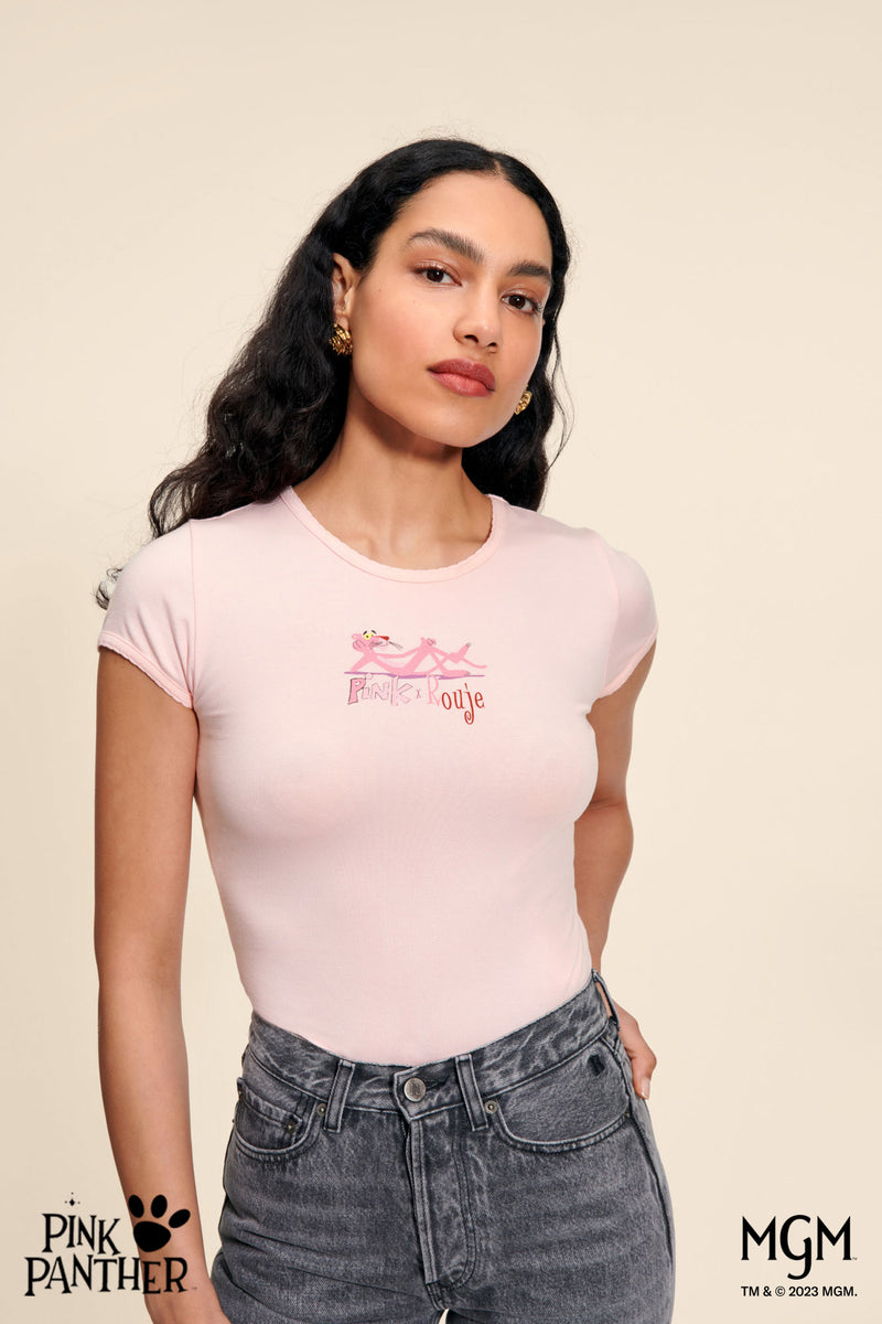 T-shirt FERGUS  x  PINK PANTHER